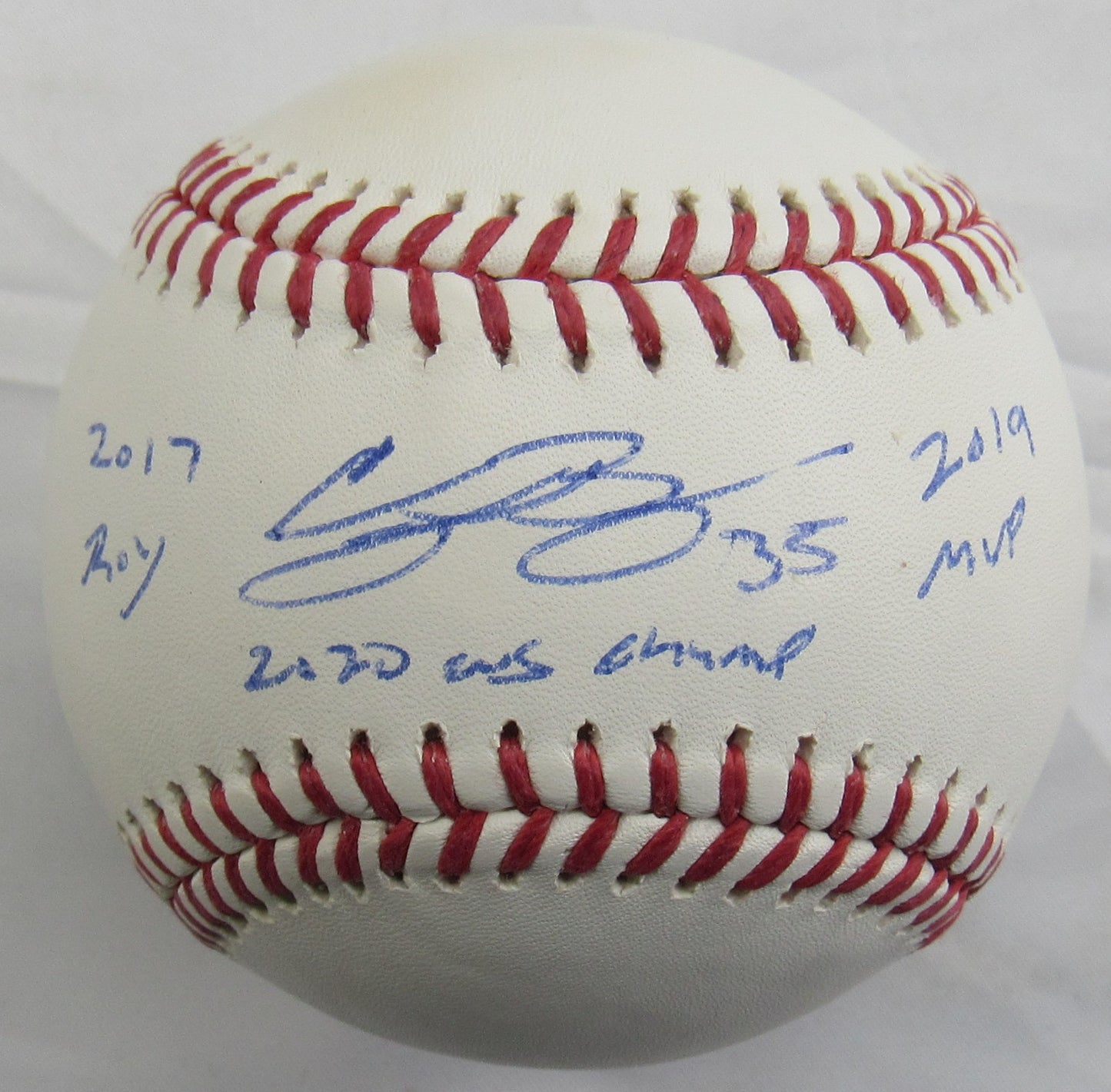 Cody Bellinger Signed Auto Rawlings Baseball JSA CH80351