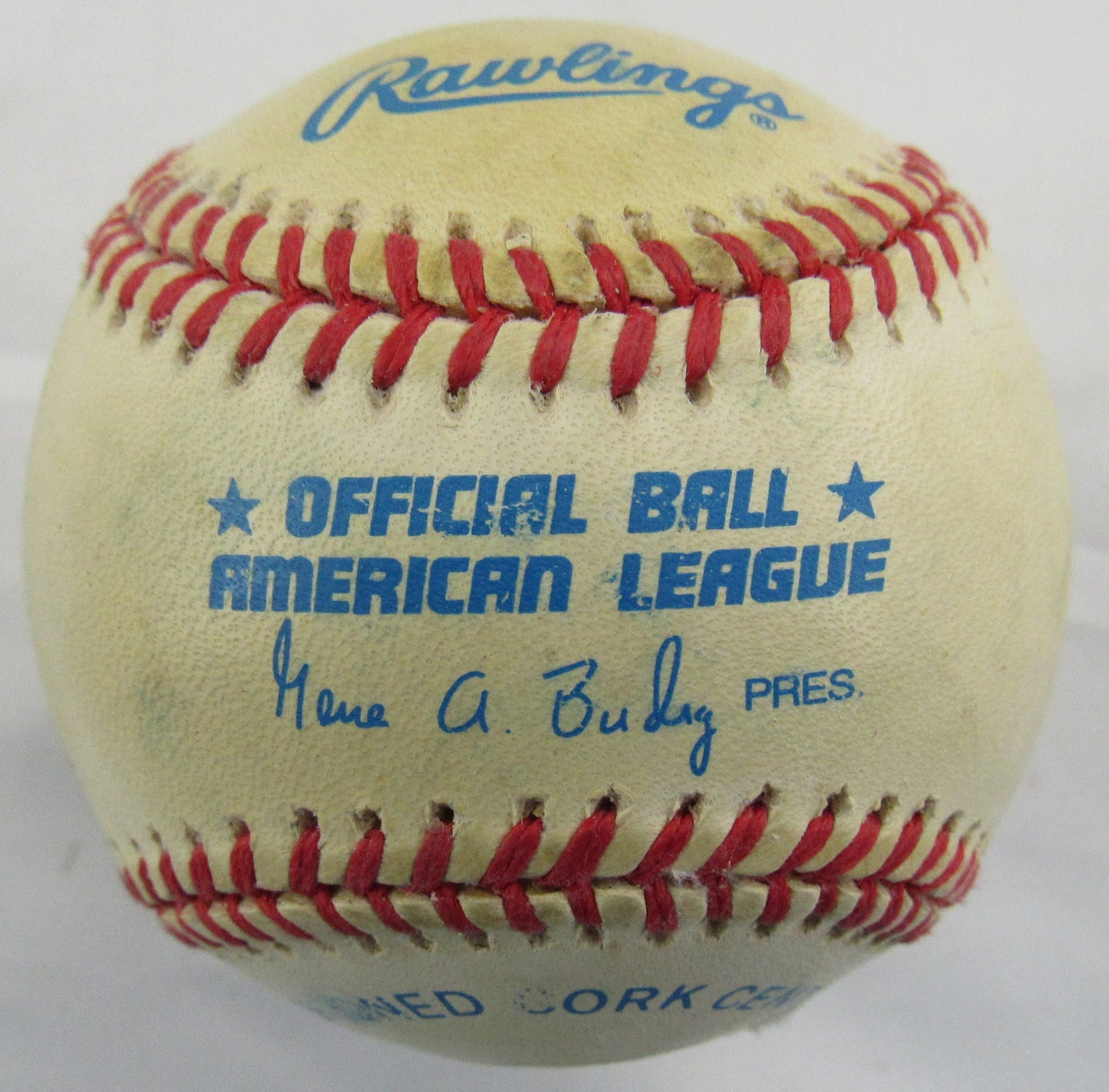 Art Ditmar Signed Auto Rawlings Baseball w/ 2x Insc