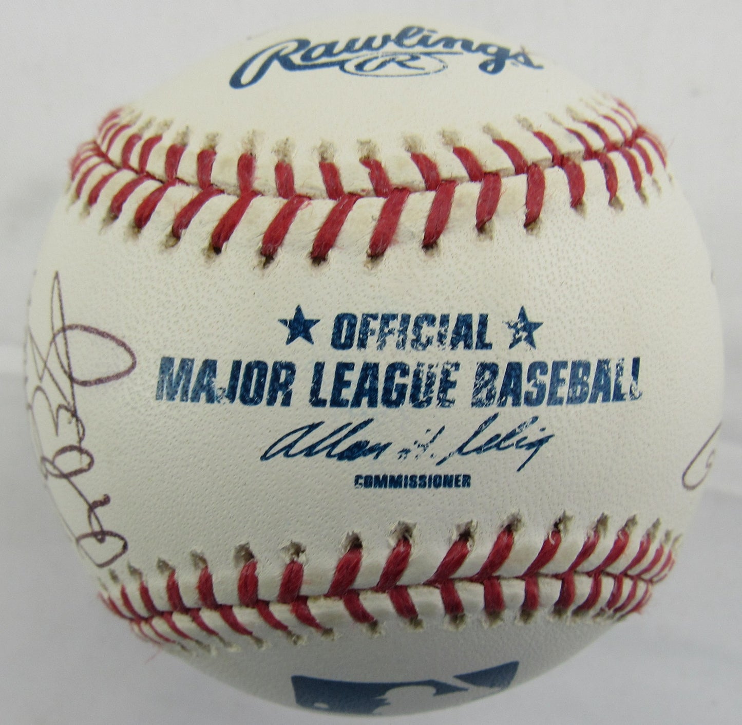 Multi Signed New York Yankees - 13 Signatures - Whitey Ford, Tommy John, Graig Nettles Auto Rawlings Baseball