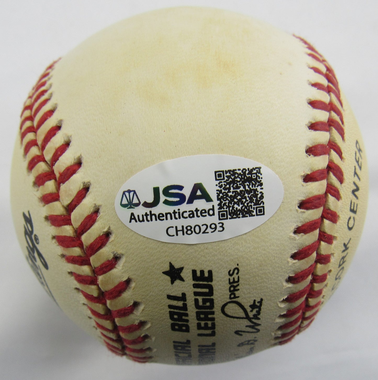 Orlando Cepeda Signed Auto Rawlings Baseball JSA CH80293