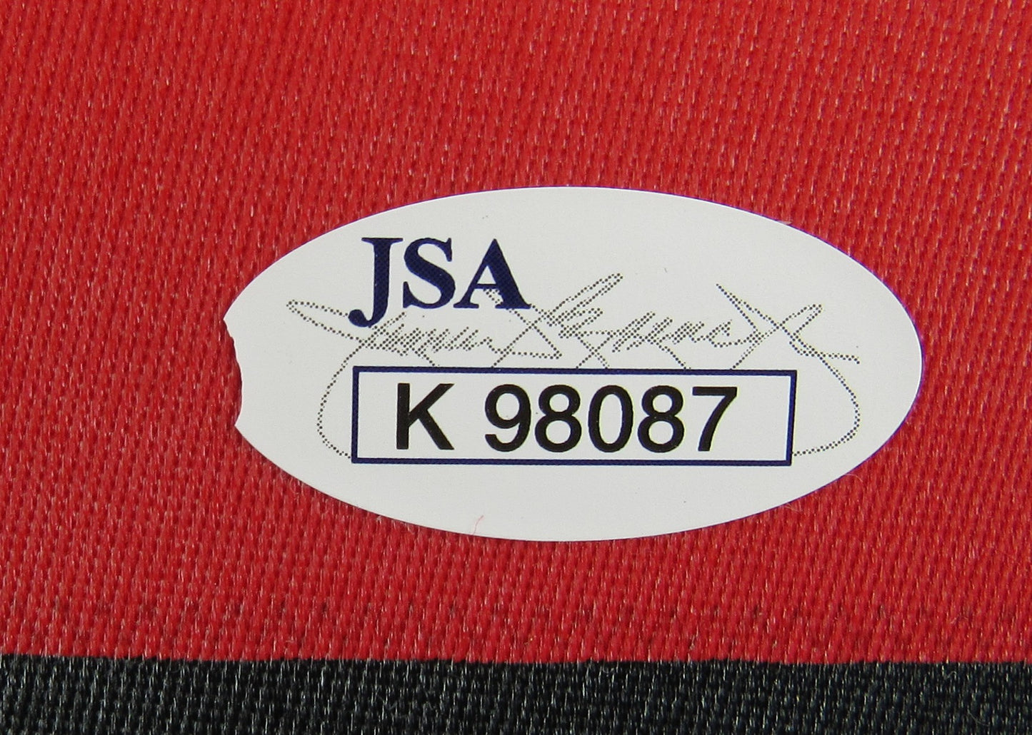 Dennis Rodman Signed Bulls Jersey JSA K98087