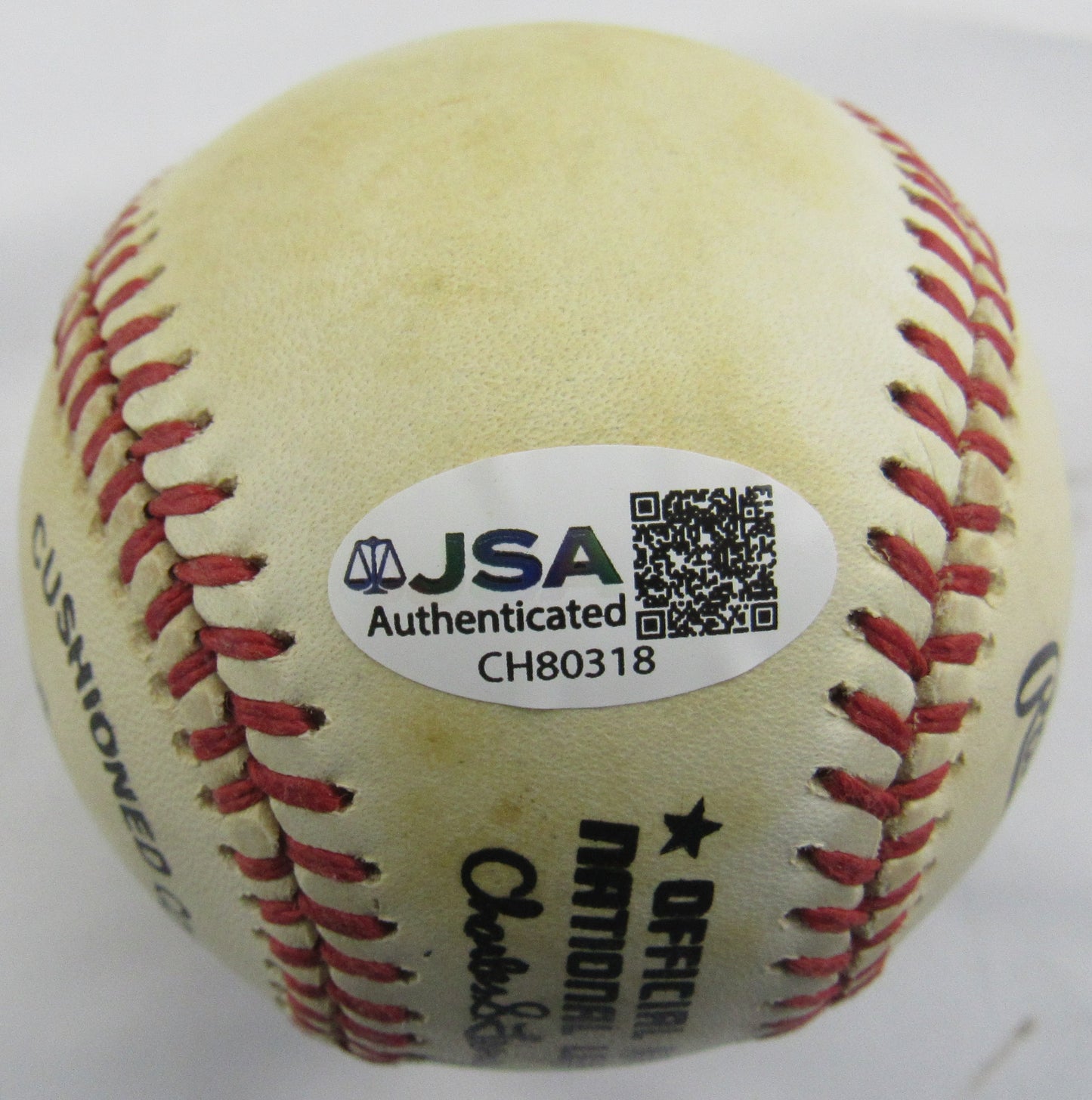 Tim Raines Signed Auto Rawlings Baseball JSA CH80318