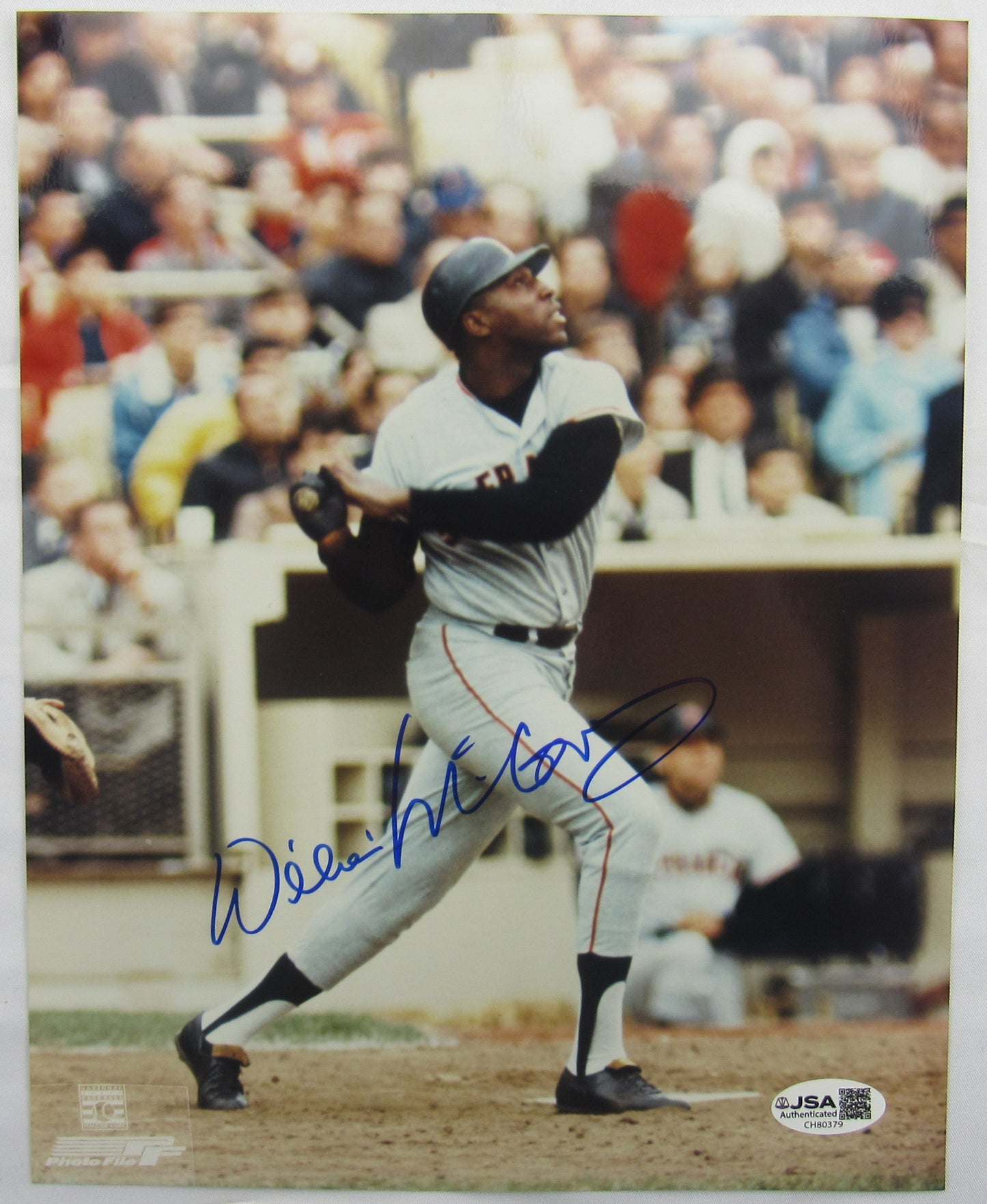 Willie McCovey Signed Auto 8x10 Photo JSA CH80379