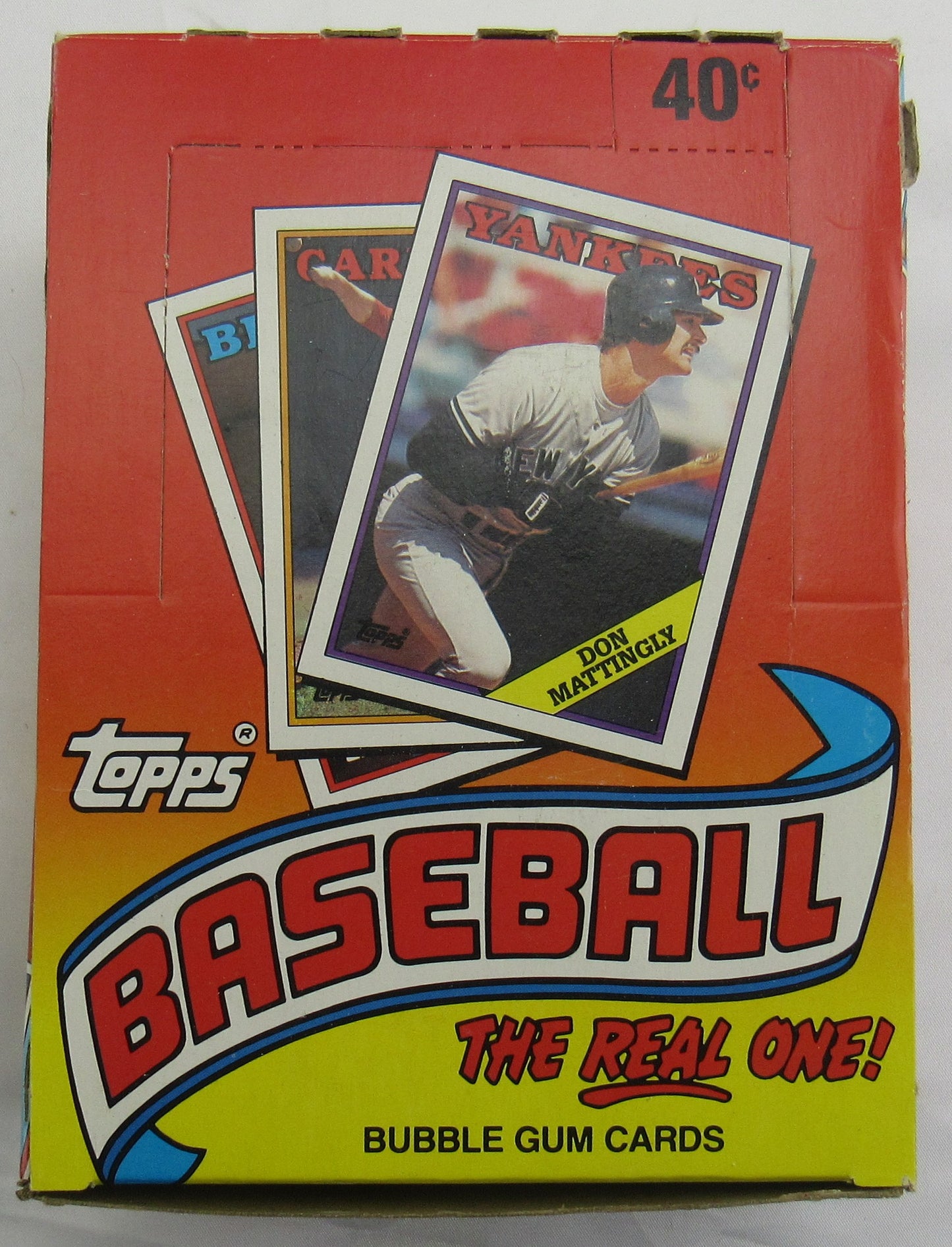 1988 Topps Baseball Wax Box - 36ct - Tom Glavine RC