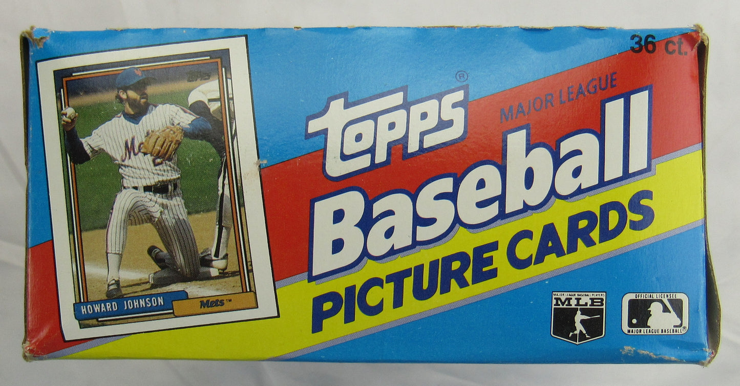 1992 Topps Baseball Wax Box - 36ct