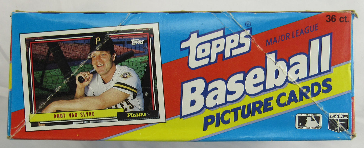 1992 Topps Baseball Wax Box - 36ct