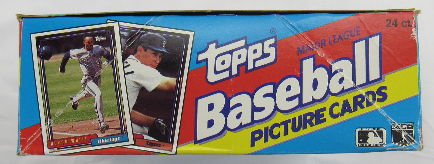 1992 Topps Baseball Cello Box / 24ct