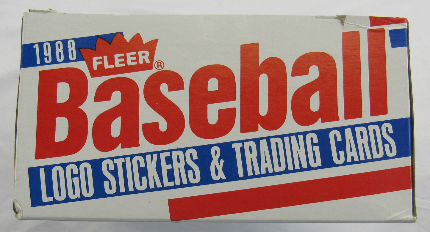 1988 Fleer Baseball Rack Box - 24 Ct