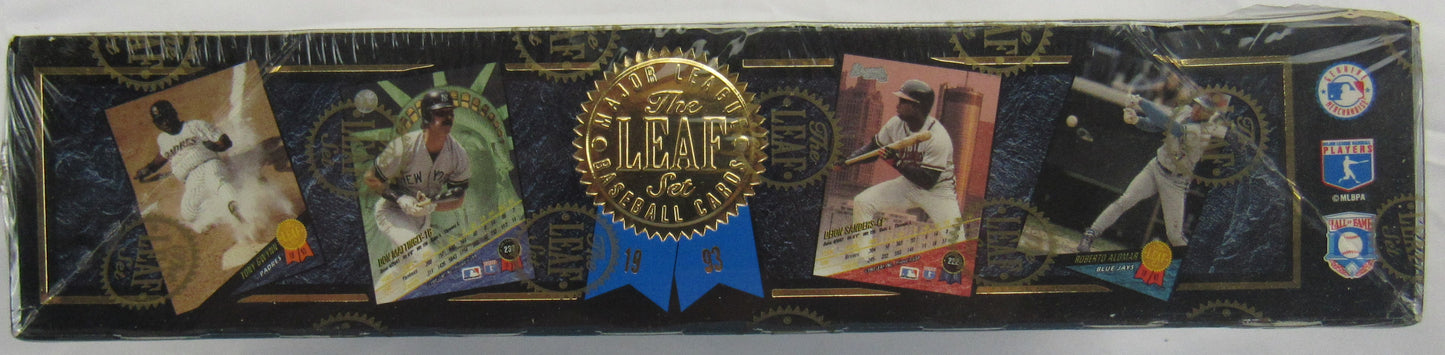 1993 Leaf Baseball Wax Box - Factory Sealed - 36ct