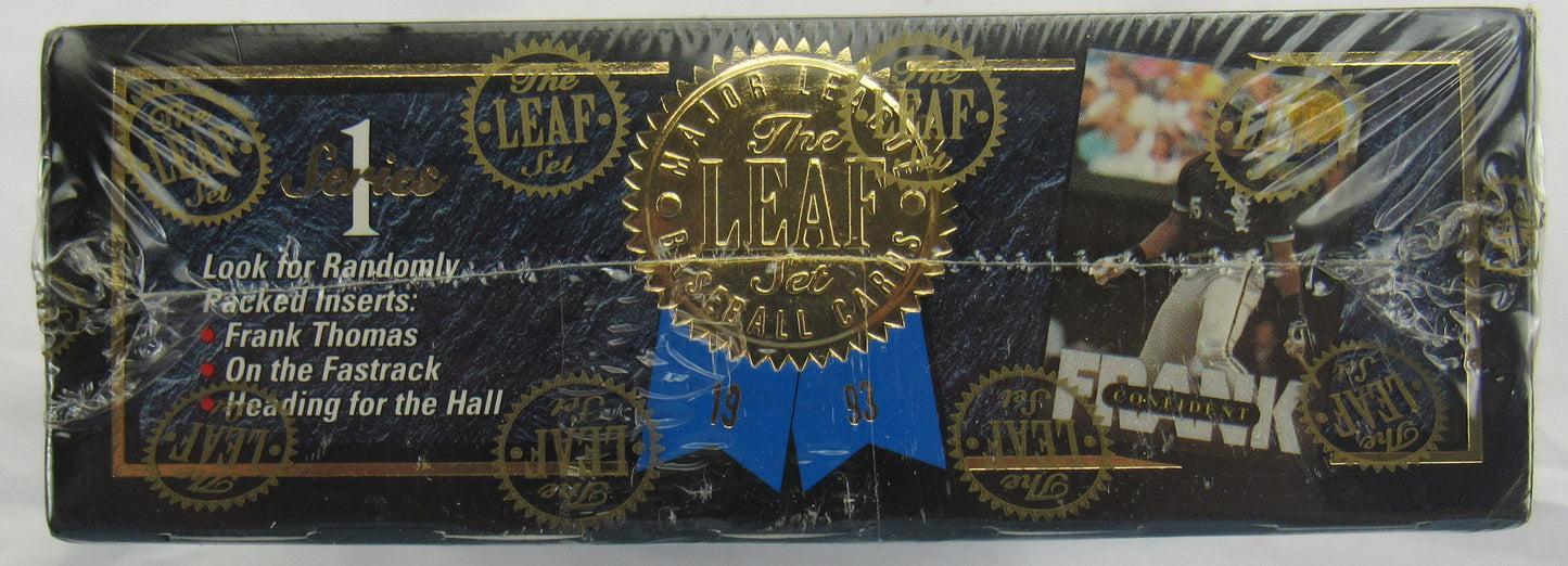 1993 Leaf Baseball Wax Box - Factory Sealed - 36ct