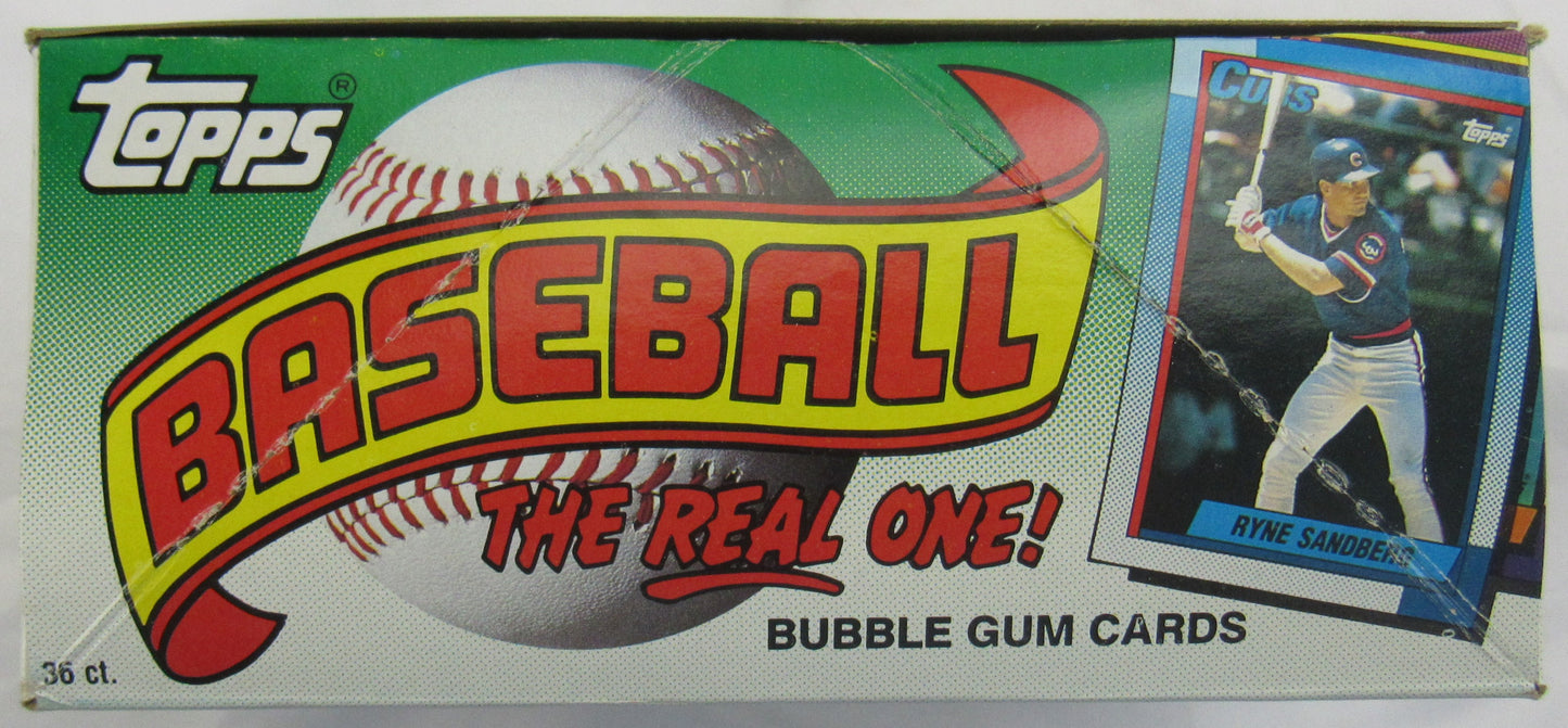 1990 Topps Baseball Wax Box - 36 CT