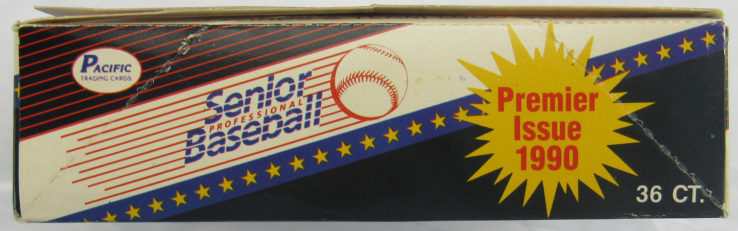 1990 Pacific Premier Senior League Baseball Box - Jim Nettles Err/Cor?