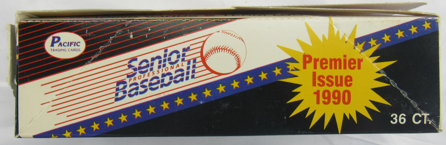 1990 Pacific Premier Senior League Baseball Box - Jim Nettles Err/Cor?