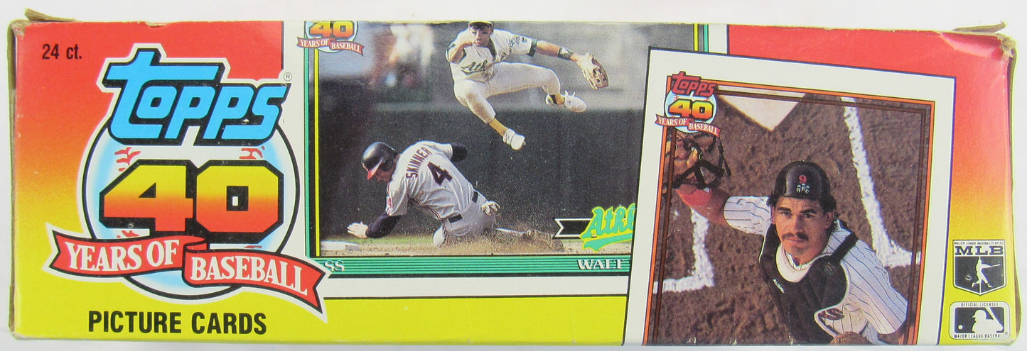 1991 Topps Baseball Cello Box - 24 Ct