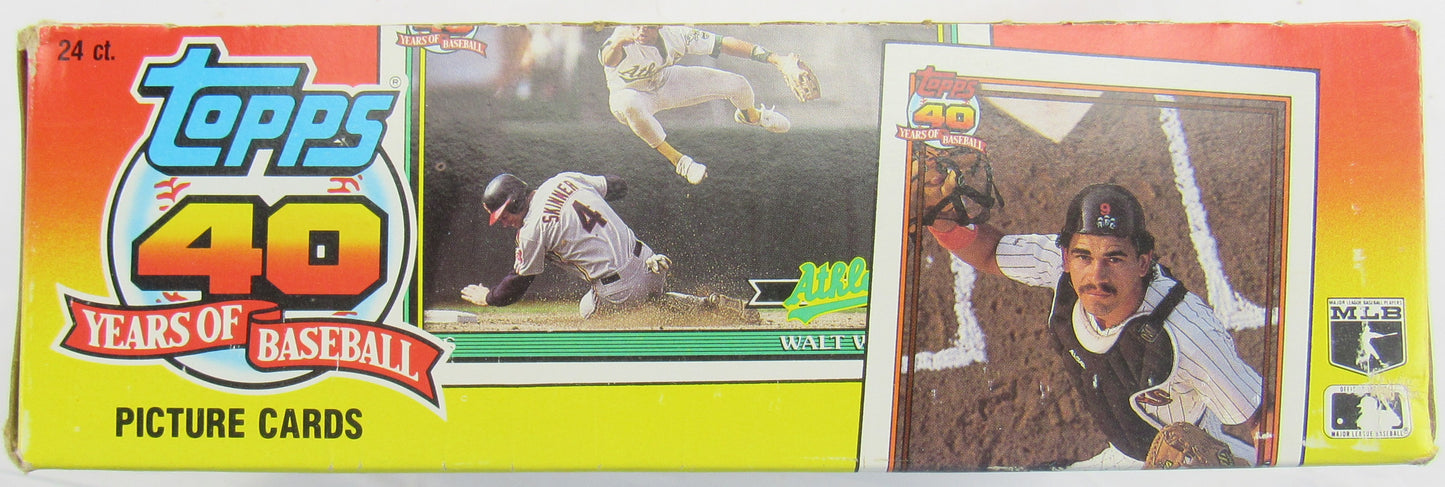 1991 Topps Baseball Cello Box - 24 Ct
