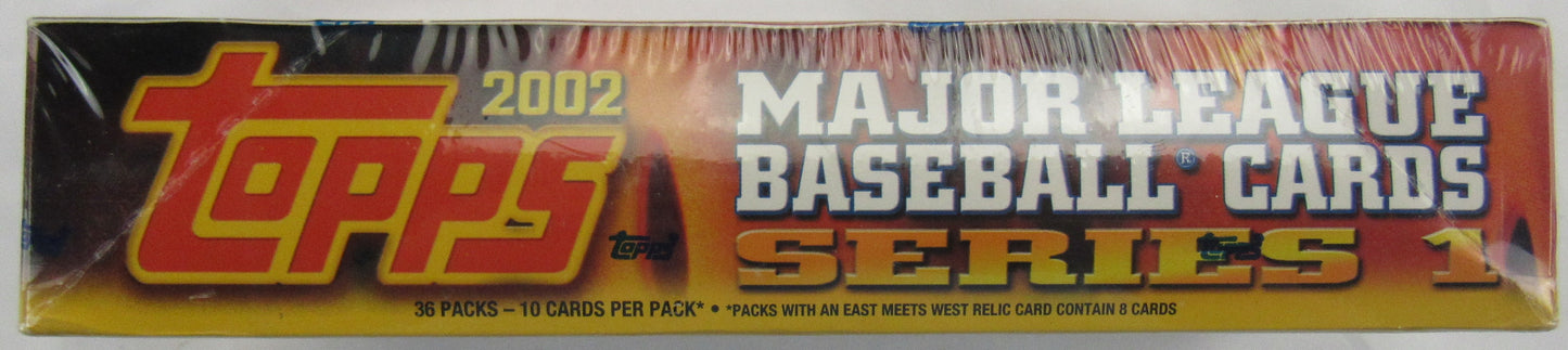 2002 Topps Baseball Wax Box Series 1