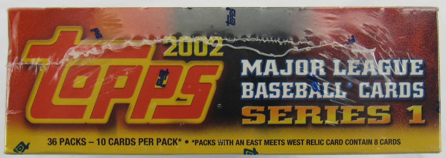 2002 Topps Baseball Wax Box Series 1