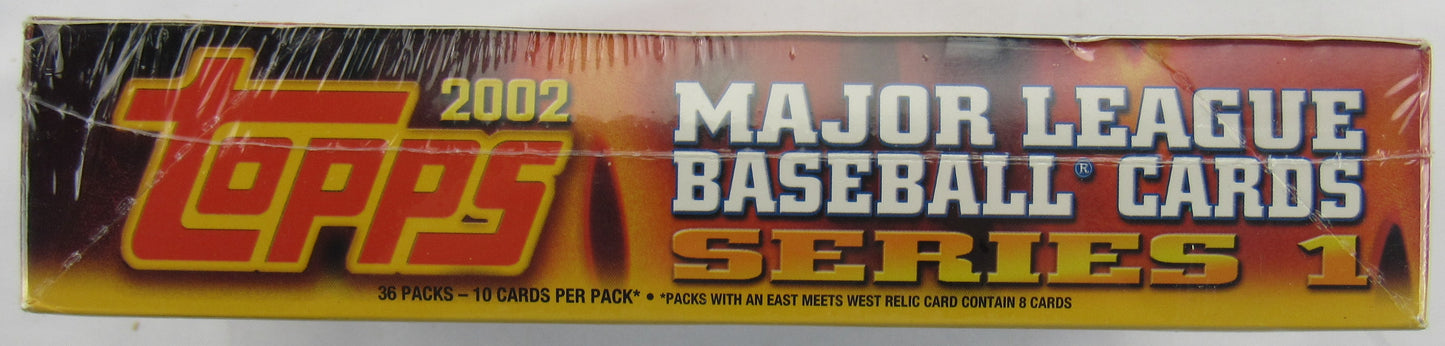 2002 Topps Baseball Wax Box Series 1