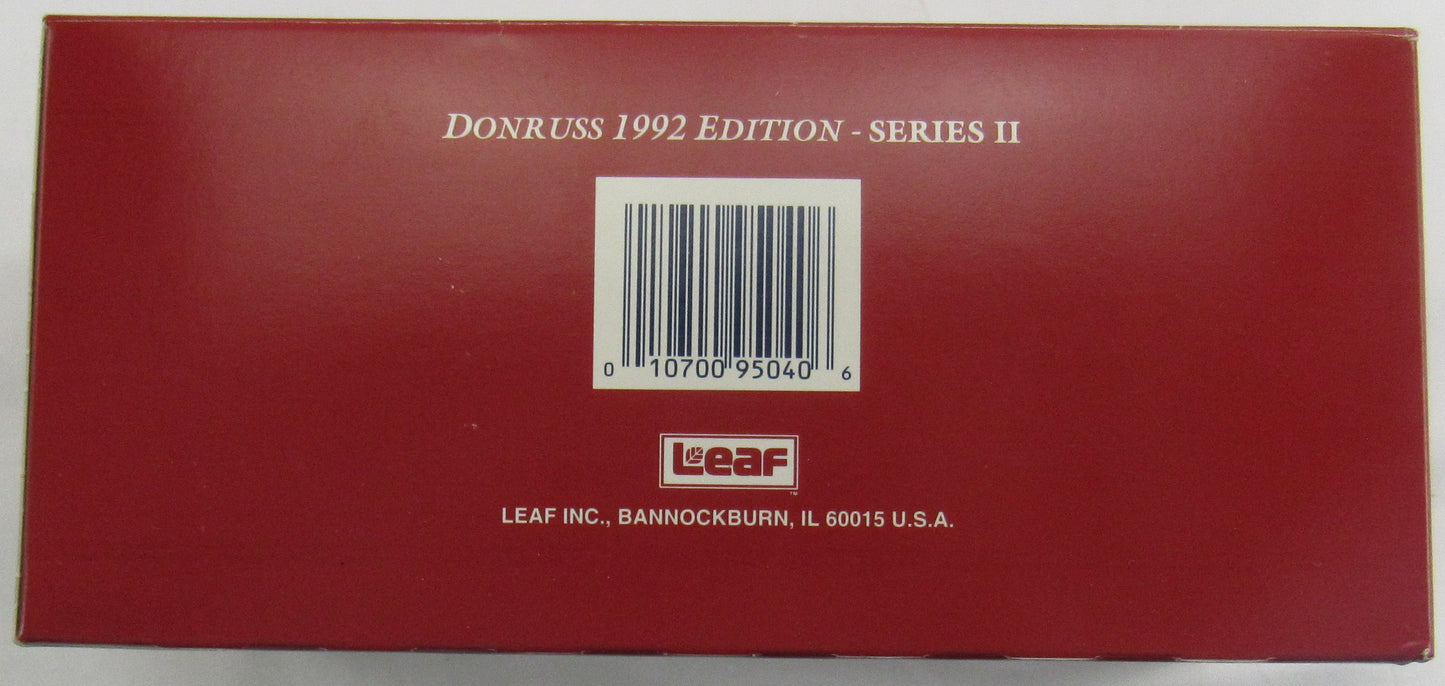 1992 Donruss 24 Packs MLB Baseball Series 2 One Jumbo Sealed Box Ripken Auto