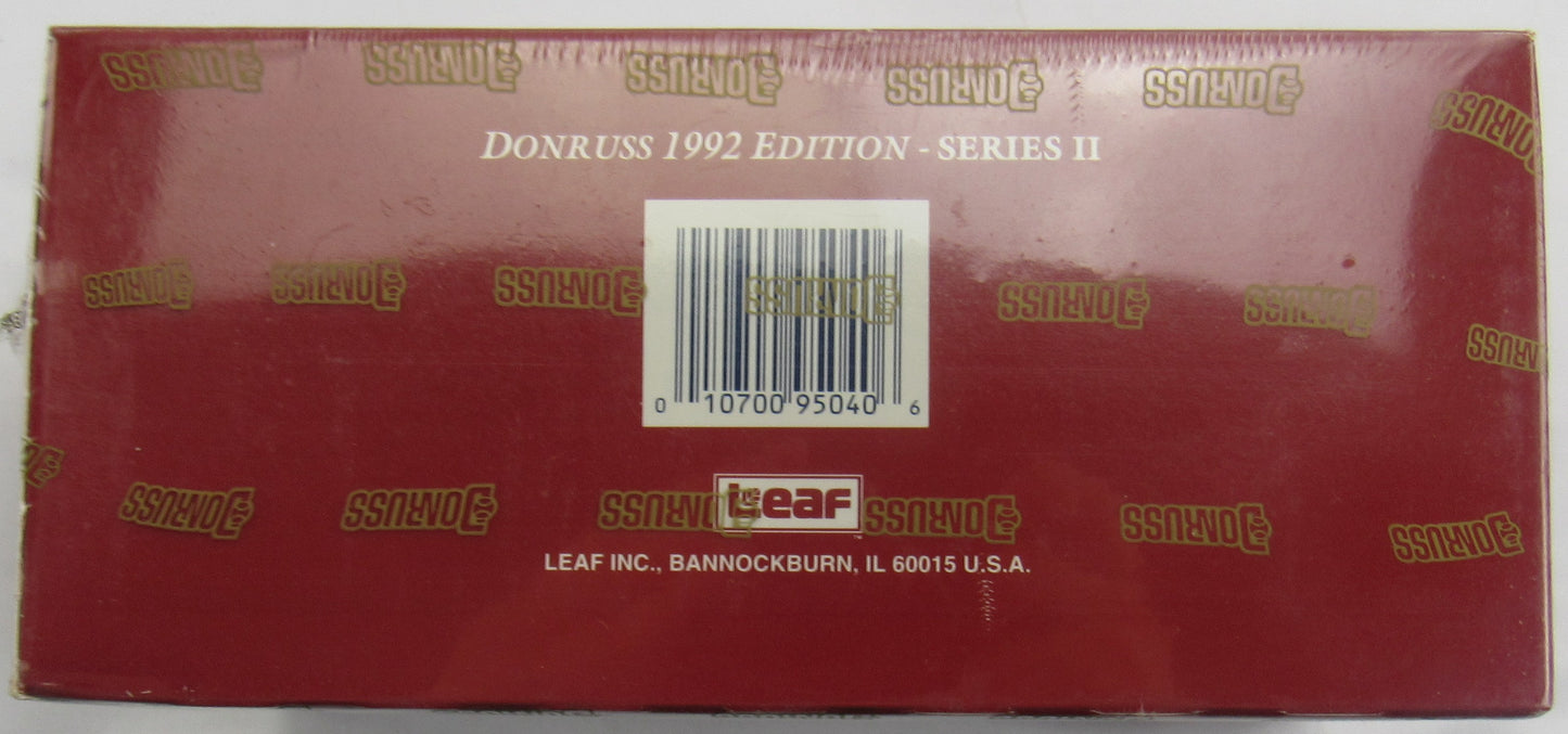 1992 Donruss Series II Baseball Wax Box - Jumbo Box / 24ct - Find Cal Ripken Auto