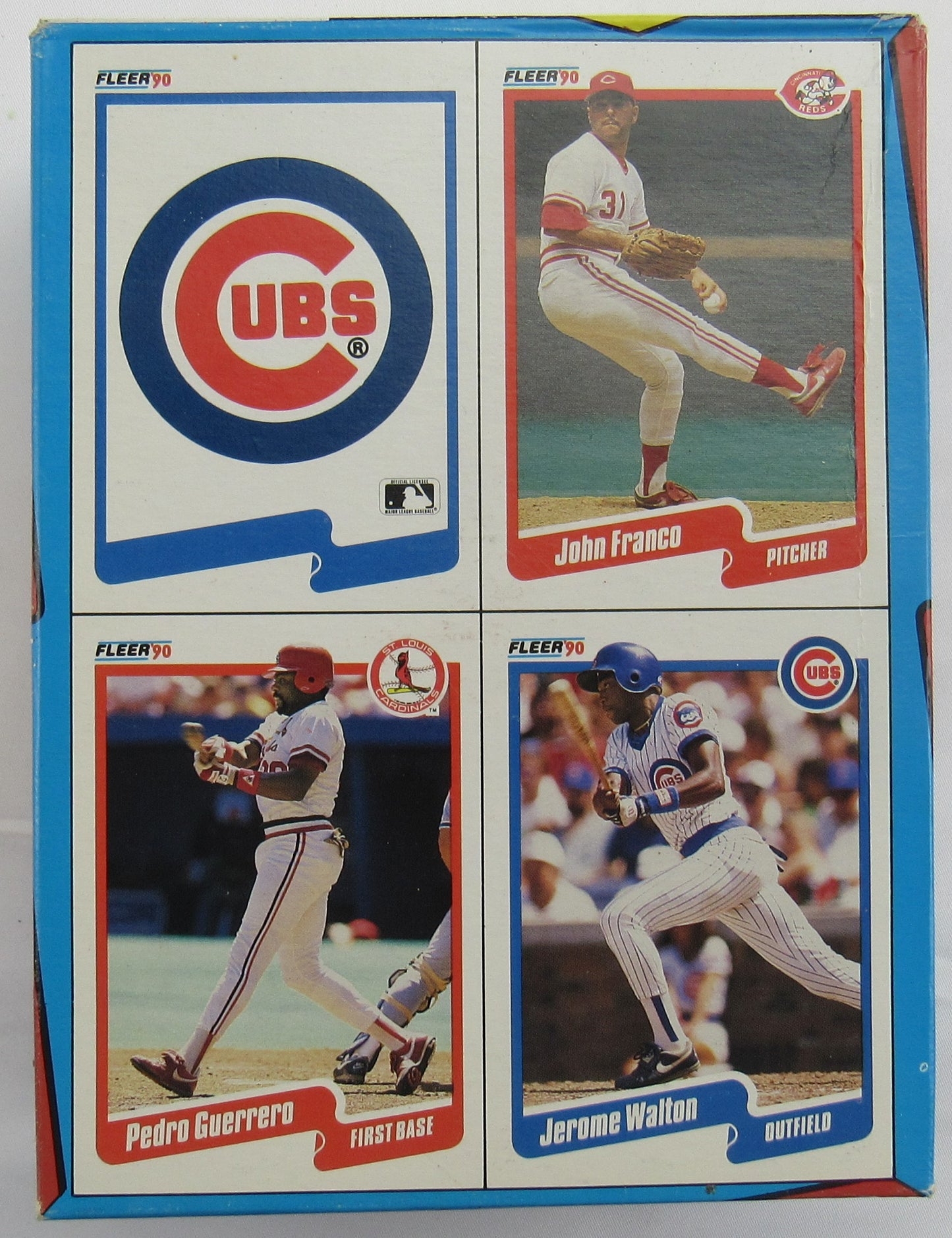 1990 Fleer Baseball Wax Pack Box