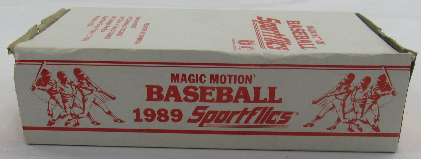 1989 Sportfilcs Baseball Wax Pack Box