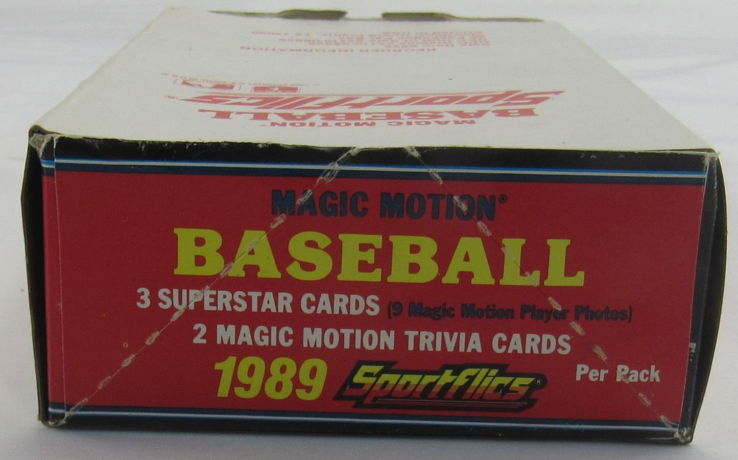 1989 Sportfilcs Baseball Wax Pack Box