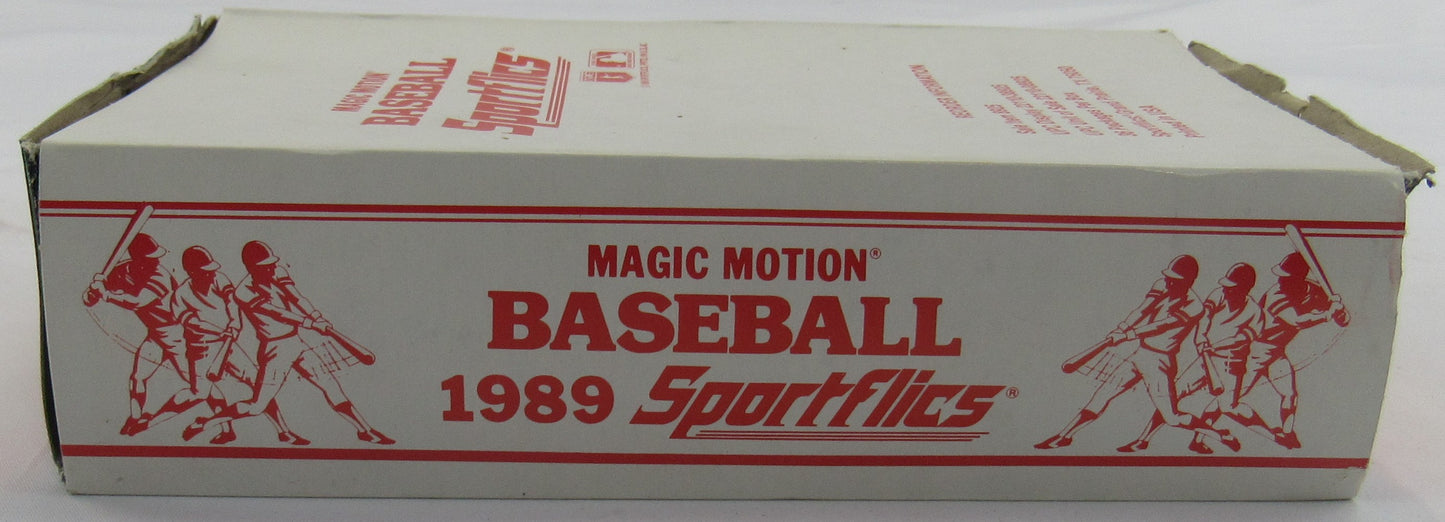 1989 Sportfilcs Baseball Wax Pack Box