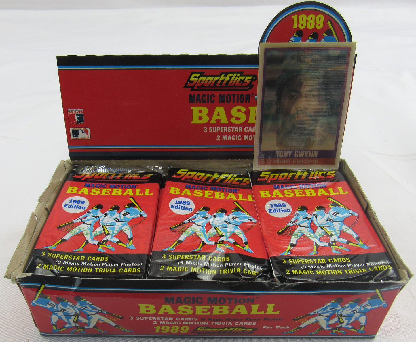 1989 Sportfilcs Baseball Wax Pack Box