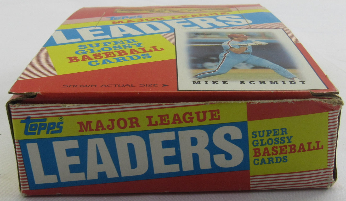 1988 Topps Baseball League Leaders Wax Pack Box