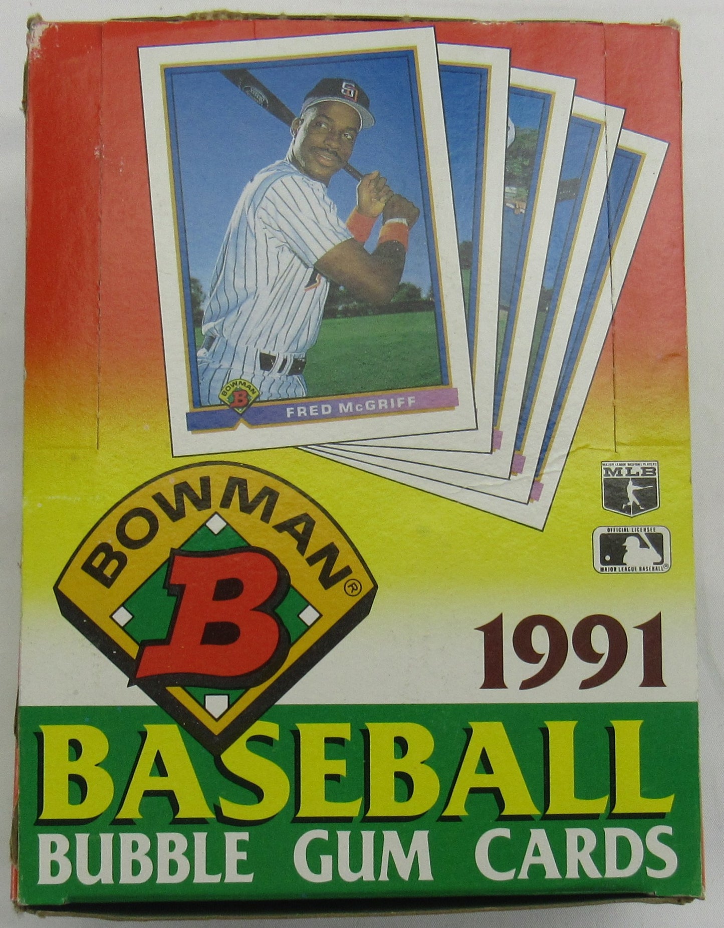 1991 Bowman Baseball Wax Pack Box
