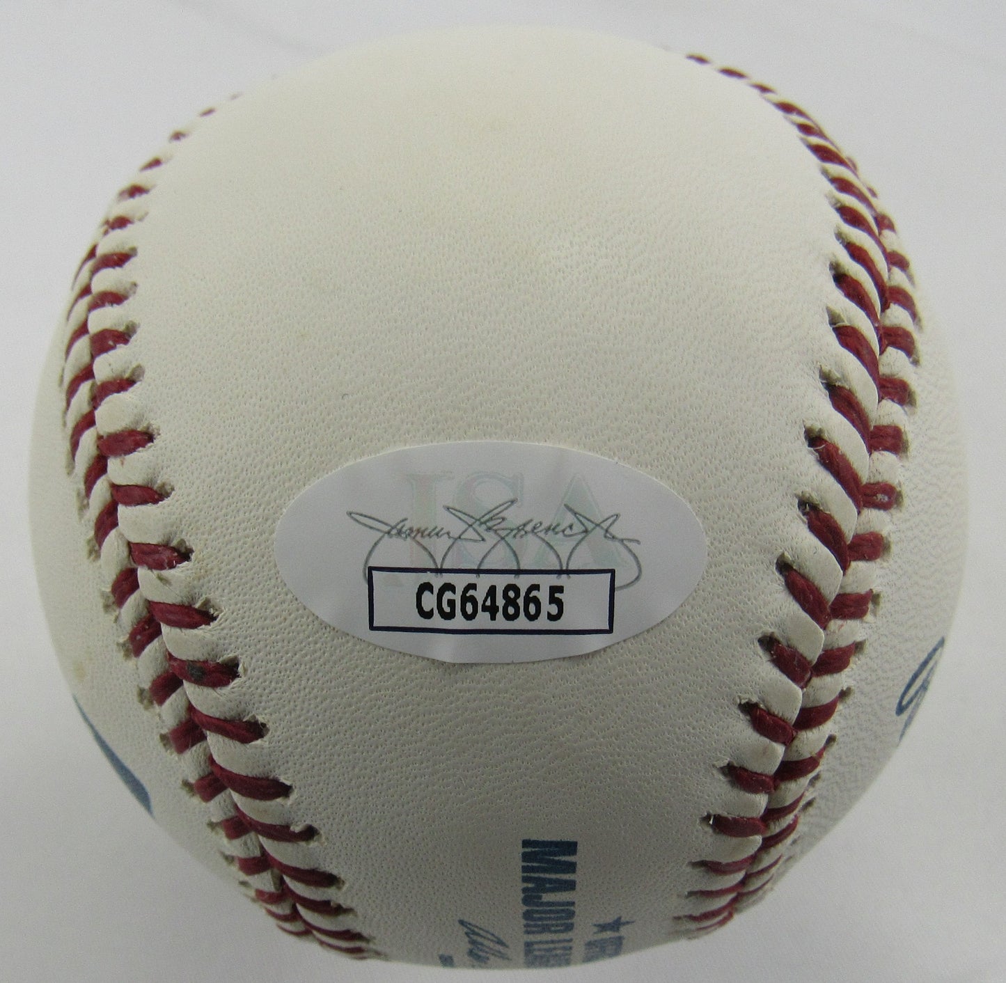 Ralph Branca Bobby Thomson Signed Auto Rawlings Baseball JSA CG64865