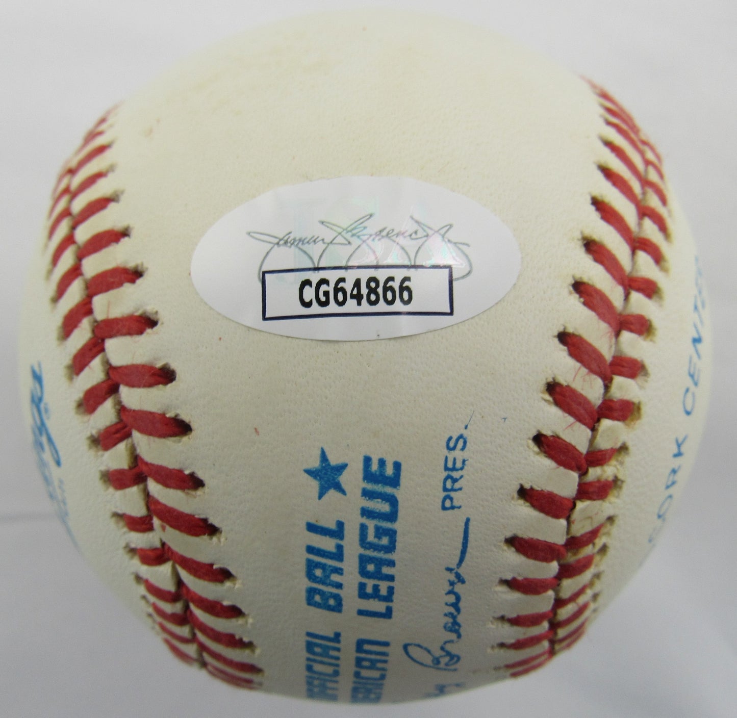 Jim Rice Signed Auto Rawlings Baseball JSA CG64866 - Pristine sold 10-8