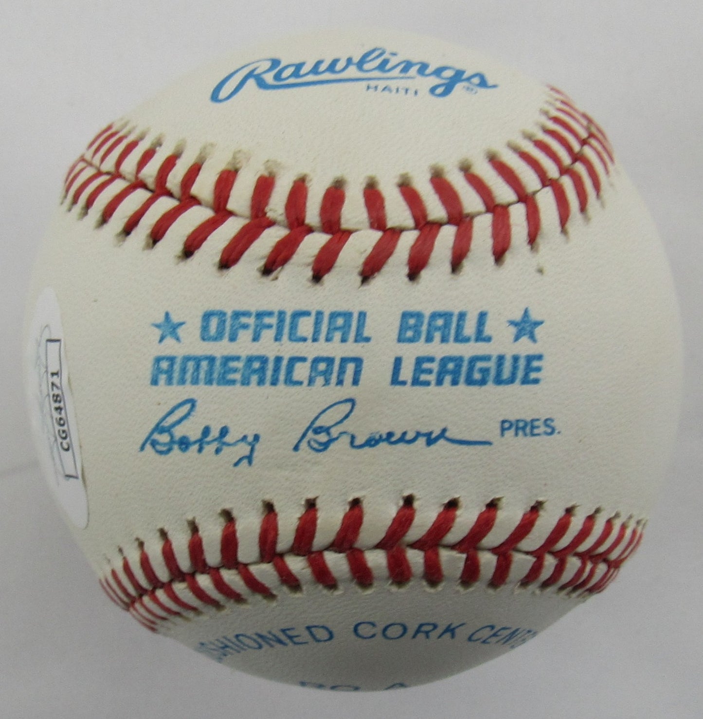 Johnny Mize Signed Auto Rawlings Baseball JSA CG64871