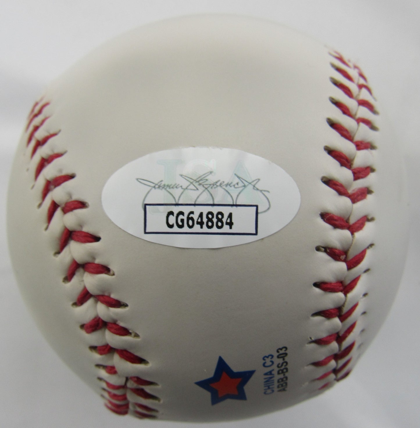 Joe Torre Signed Auto Baseball JSA CG64884