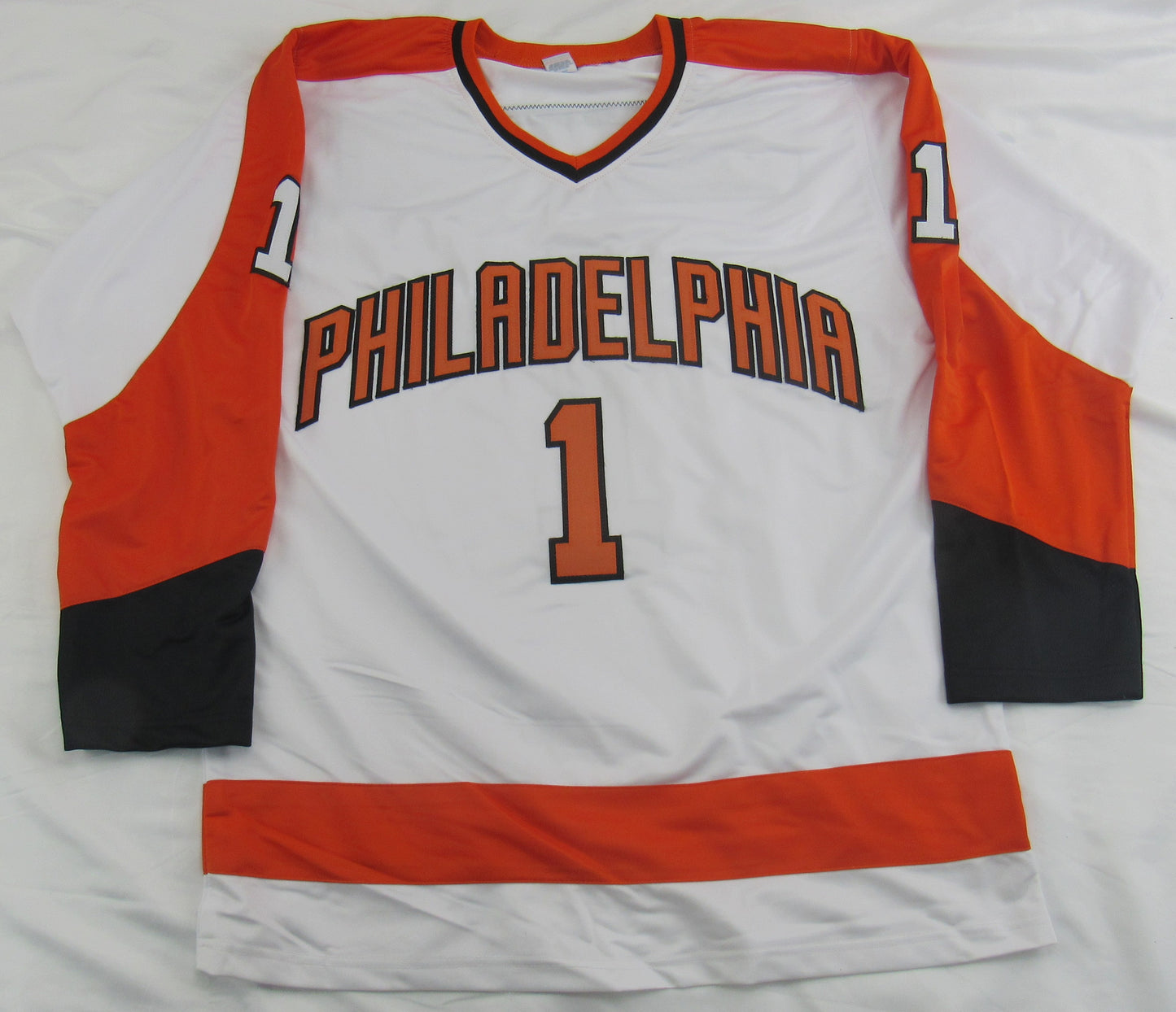 Bernie Parent Unsigned XL Philadelphia Jersey