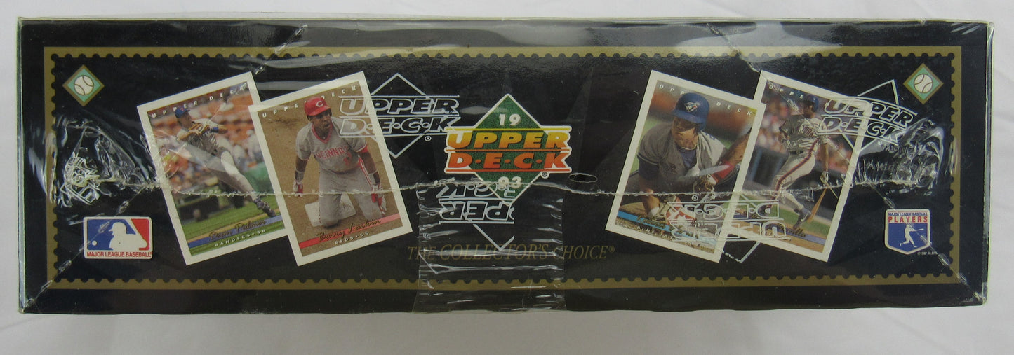 1993 Upper Deck Baseball Series 1 Wax Box - Piazza RC