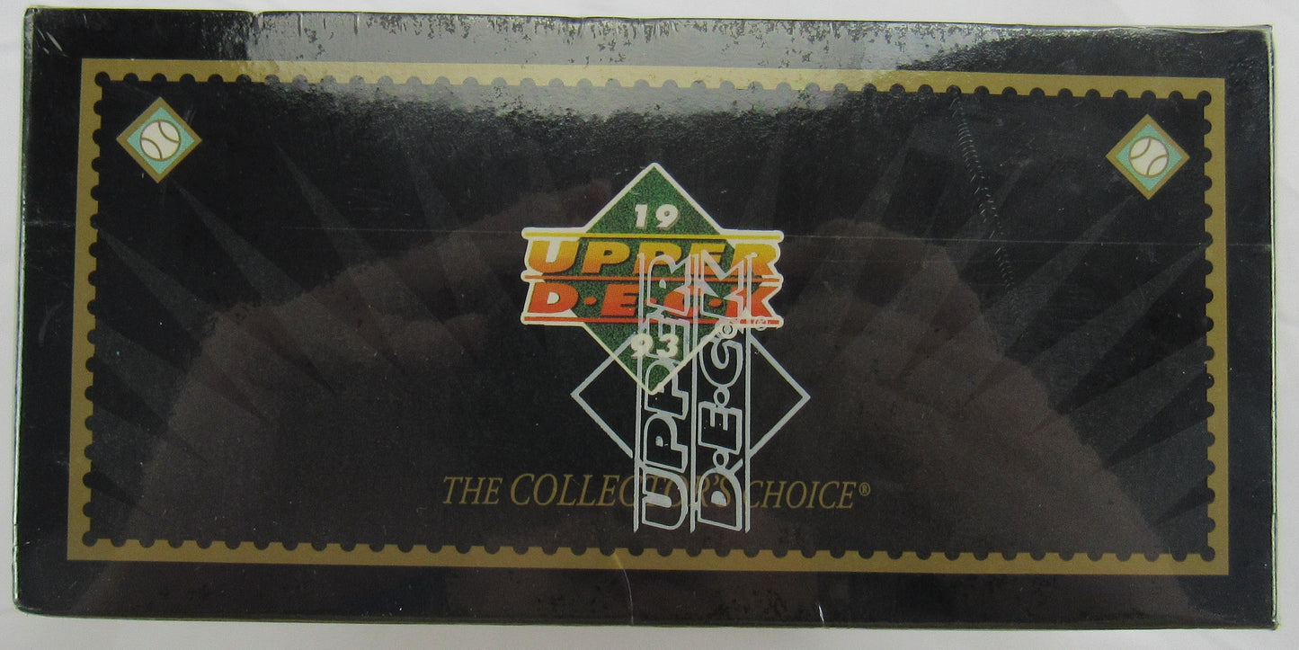 1993 Upper Deck Baseball Series 1 Wax Box - Piazza RC