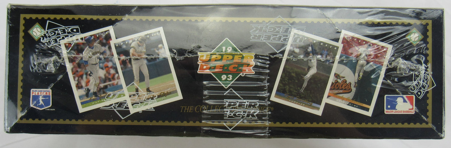 1993 Upper Deck Baseball Series 1 Wax Box - Piazza RC