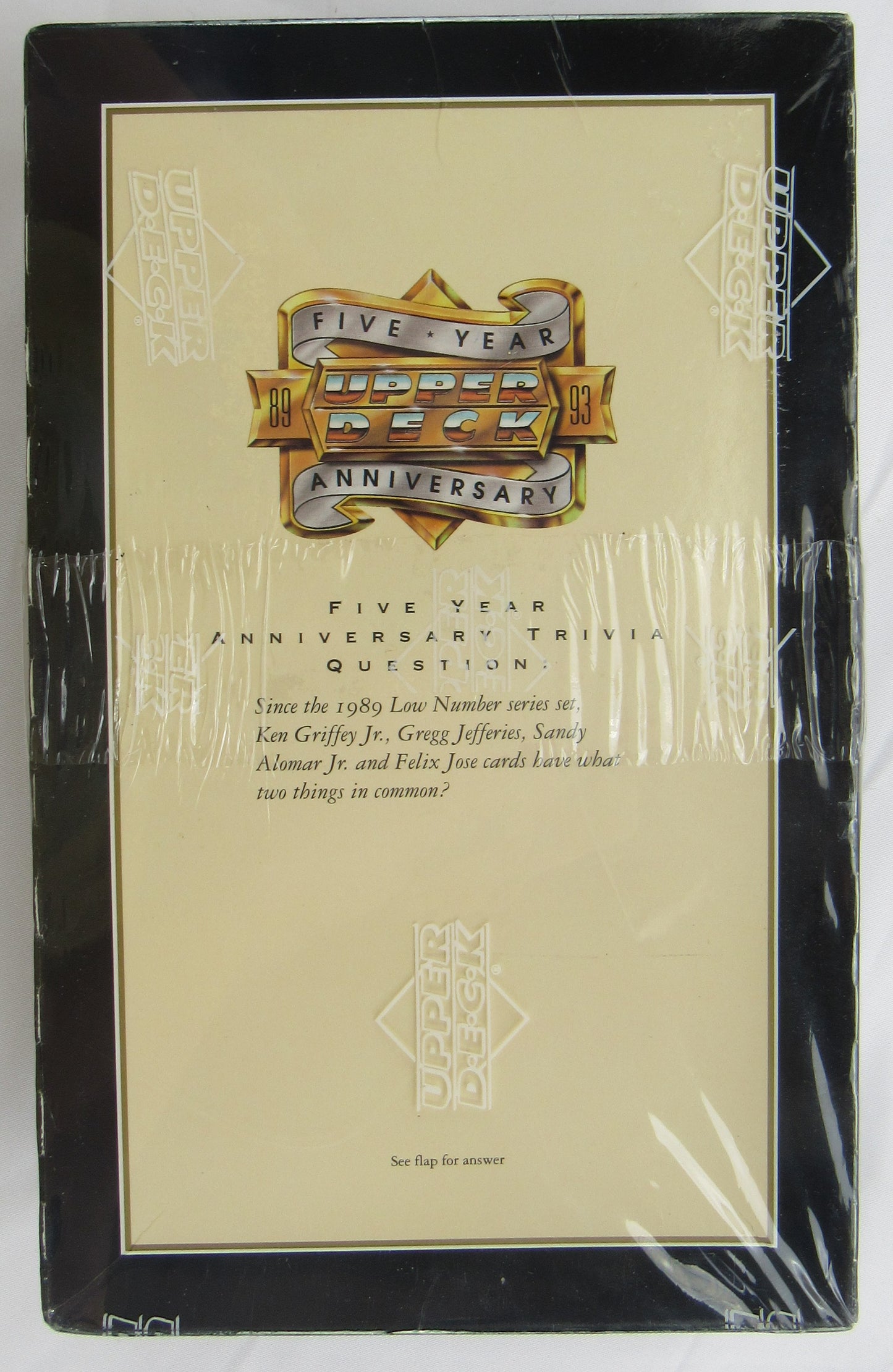 1993 Upper Deck Baseball Series 1 Wax Box - Piazza RC