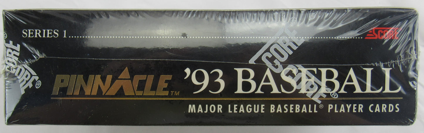 1993 Score Pinnacle Baseball Series 1 Wax Box