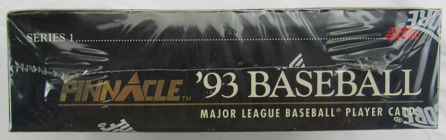 1993 Score Pinnacle Baseball Series 1 Wax Box
