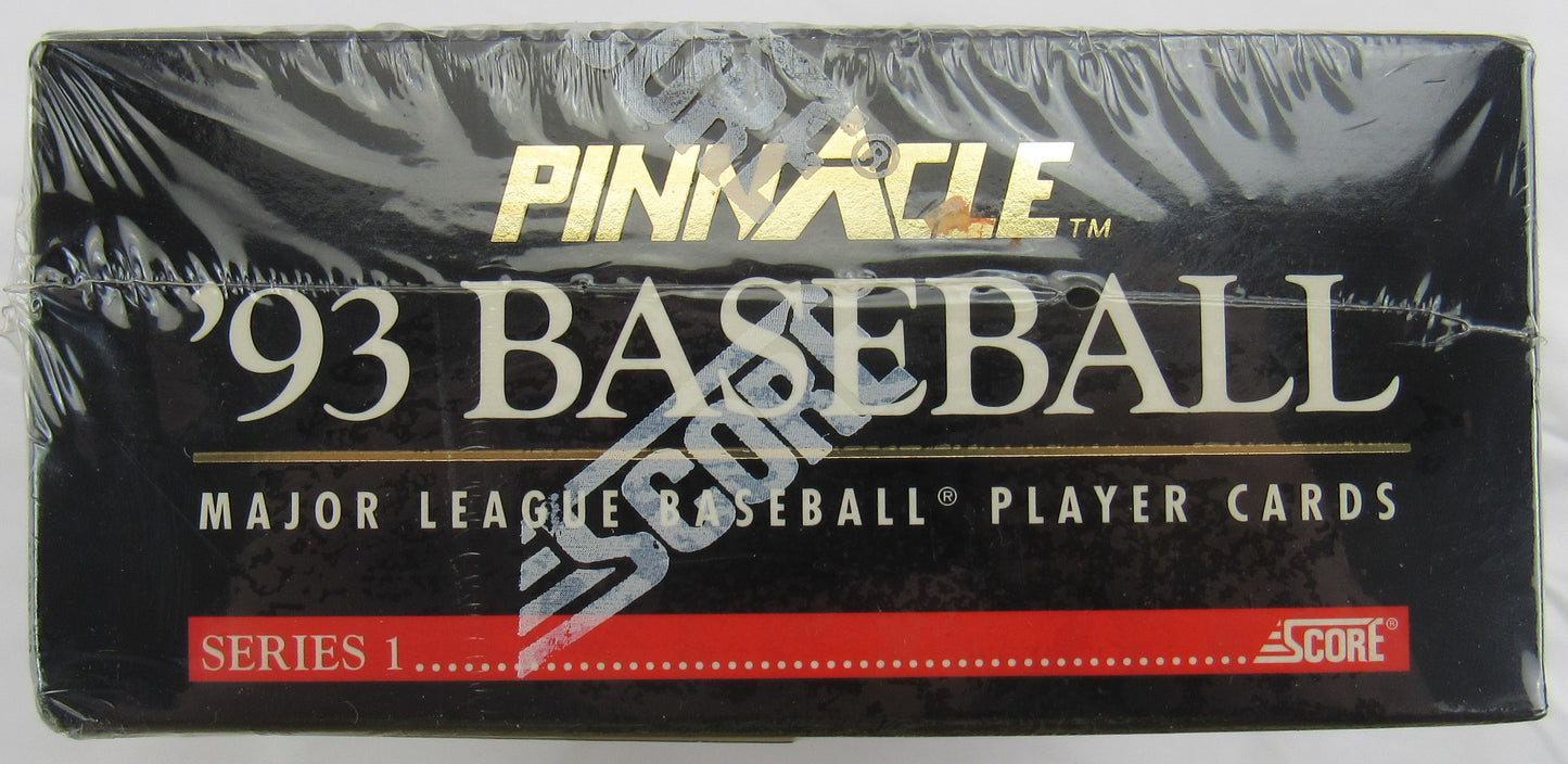 1993 Score Pinnacle Baseball Series 1 Wax Box