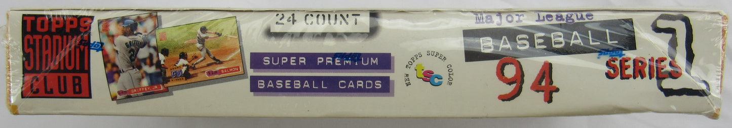 1994 Topps Stadium Club Baseball Series 1 Wax Box