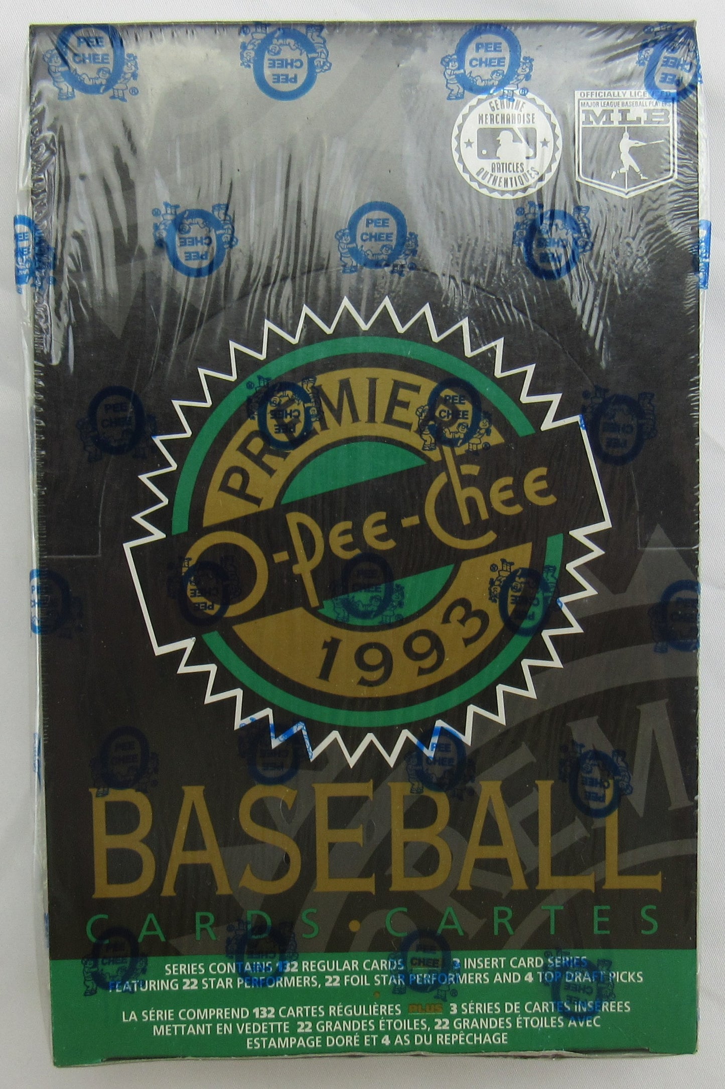 1993 Premier O-Pee-Chee Baseball Wax Box
