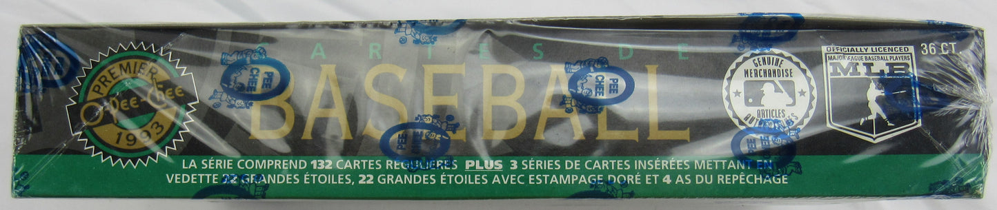 1993 Premier O-Pee-Chee Baseball Wax Box