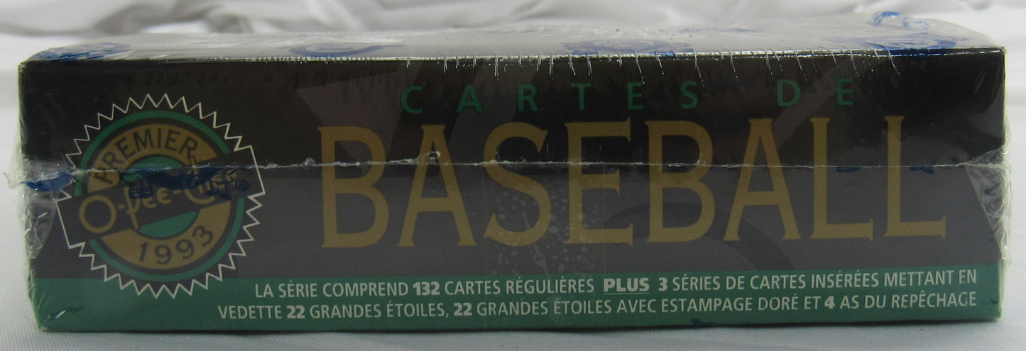 1993 Premier O-Pee-Chee Baseball Wax Box