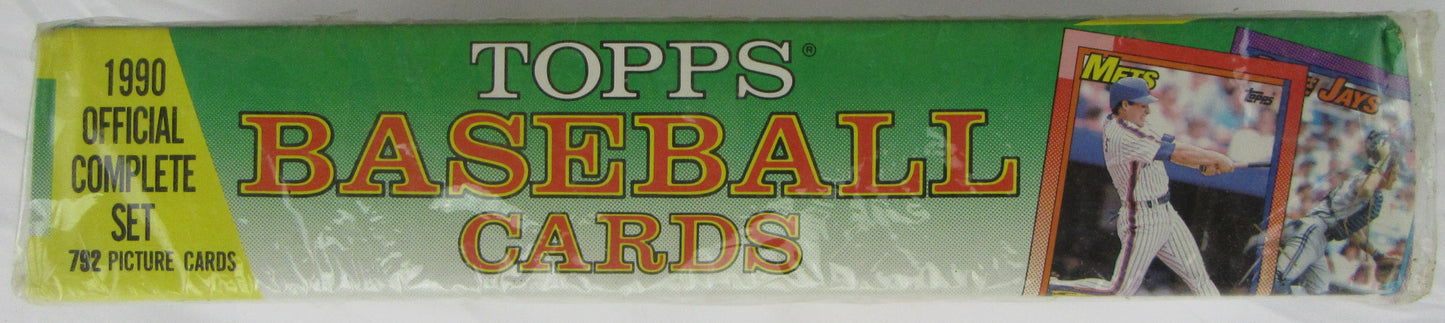 1990 Topps Baseball Complete Factory Set 1-792