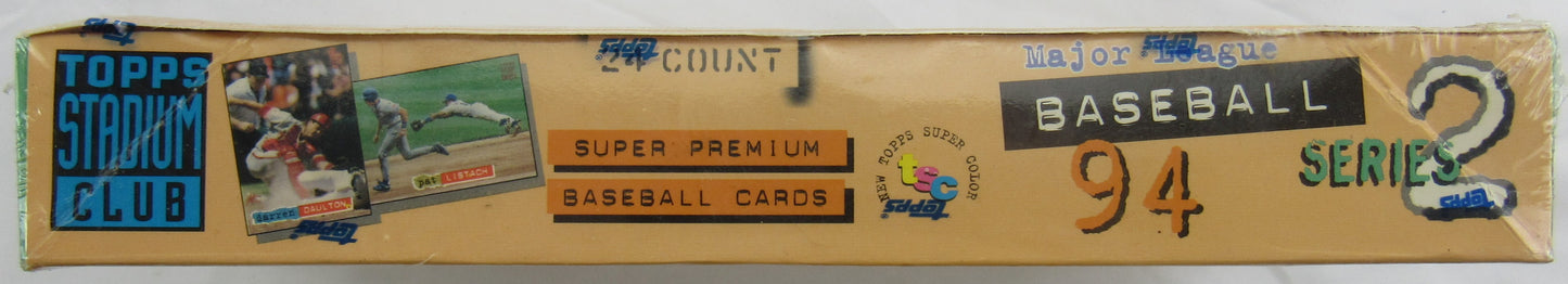 1994 Topps Stadium Club Baseball Series 2...Factory Sealed Box!