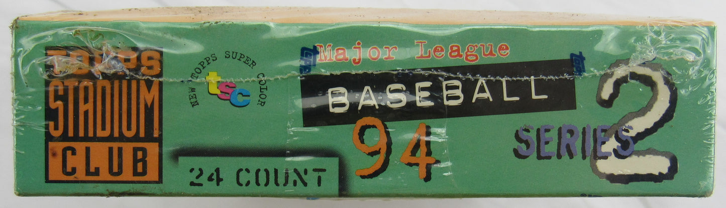 1994 Topps Stadium Club Baseball Series 2...Factory Sealed Box!